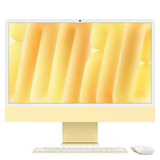Apple iMac 24in Retina 4.5K Yellow M4 10/10 Core CPU/GPU 4 Port